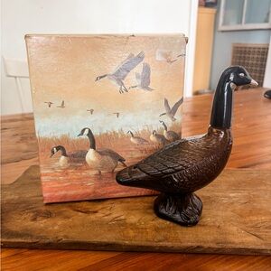 Vintage Avon Canada Goose Wild Country After Shave Bottle with Box